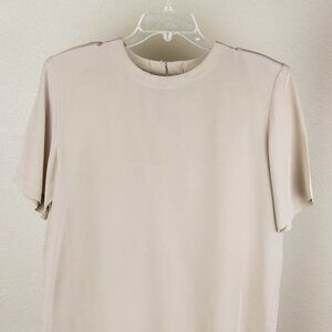 ✨ Christie & Jill 100% Silk Blouse – Size L